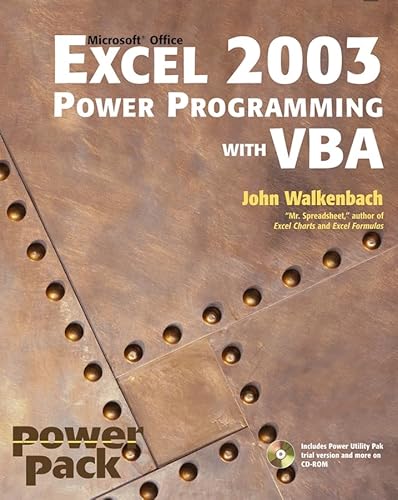 9780764540721: Excel 2003 Power Programming with VBA (EXCEL POWER PROGRAMMING WITH VBA)