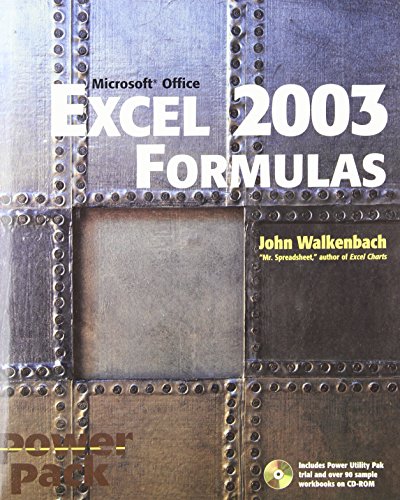 Beispielbild fr Excel 2003 Formulas zum Verkauf von medimops