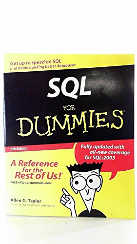 Beispielbild fr SQL For Dummies zum Verkauf von Books-FYI, Inc.