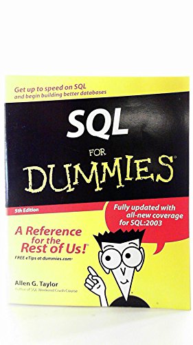 Stock image for SQL For Dummies for sale by Books-FYI, Inc.