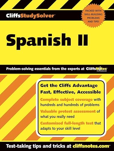 Cliffs Study Solver Spanish II (9780764541124) by Stein, Gail