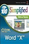 Beispielbild fr Word 2003 : Top 100 Simplified Tips and Tricks zum Verkauf von Better World Books: West