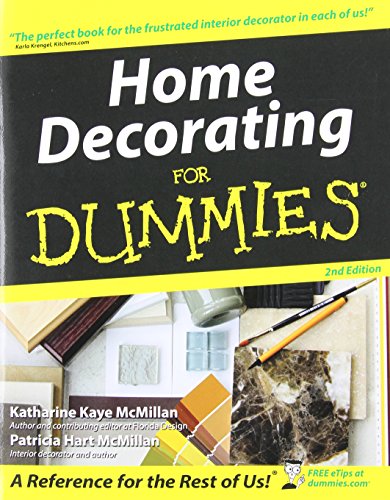 9780764541568: Home Decorating For Dummies (General Trade)