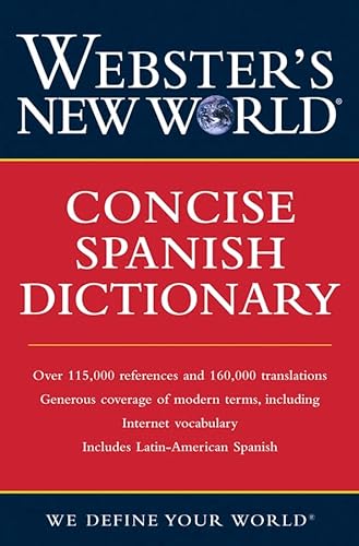 Imagen de archivo de Webster's New World Concise Spanish Dictionary a la venta por SecondSale