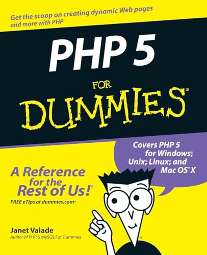 Imagen de archivo de PHP 5 for Dummies a la venta por Better World Books: West