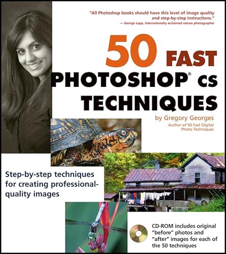 Stock image for 50 Fast Photoshop CS Techniques (50 Fast Techniques Series) for sale by Hastings of Coral Springs