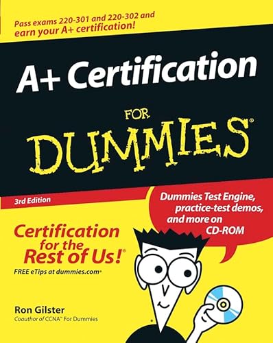 9780764541872: A+ Certification For Dummies