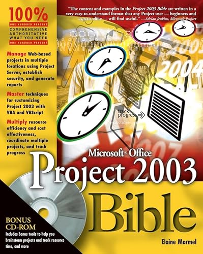 Microsoft Office Project 2003 Bible (9780764542527) by Marmel, Elaine