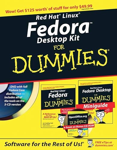 Stock image for Red HatLinuxFedoraDesktop Kit For Dummies for sale by dsmbooks