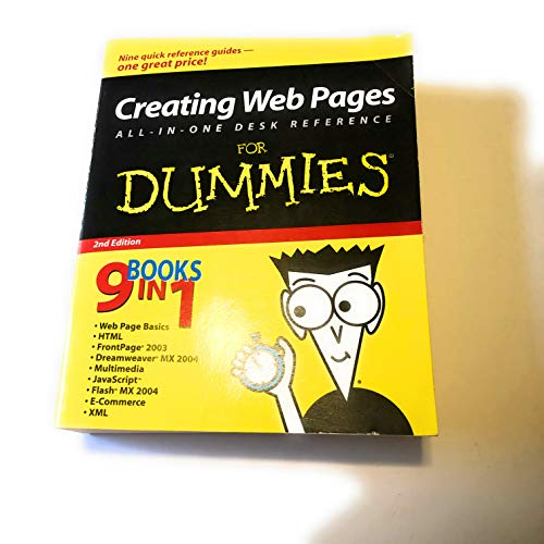 Beispielbild fr Creating Web Pages All-in-One Desk Reference For Dummies zum Verkauf von Wonder Book