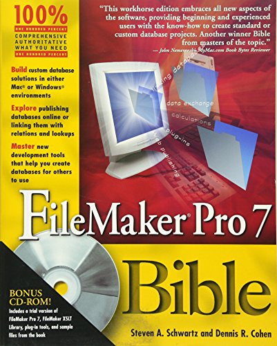 Imagen de archivo de FileMaker Pro 7 Bible a la venta por Books-R-Keen