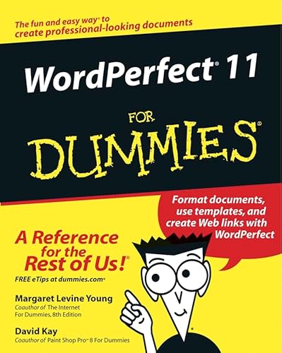 Imagen de archivo de WordPerfect 11 For Dummies a la venta por Wonder Book