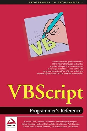 Stock image for VBScript: Programmer's Reference for sale by MusicMagpie