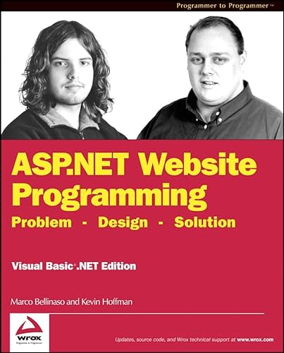 Imagen de archivo de ASP.NET Website Programming - Problem - Design - Solution Visual Basic .NET Edition a la venta por OM Books