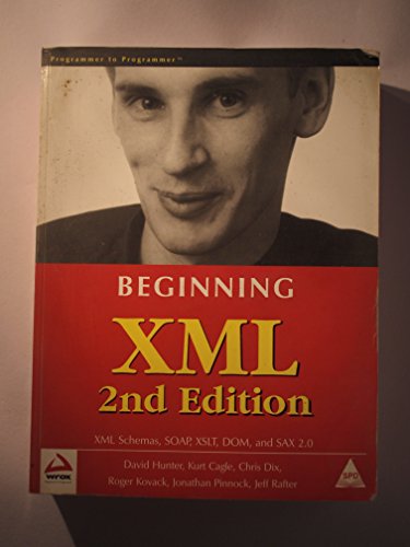 Beispielbild fr Beginning XML, Second Edition zum Verkauf von Ergodebooks