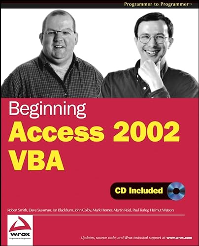 9780764544026: Beginning Access 2002 VBA
