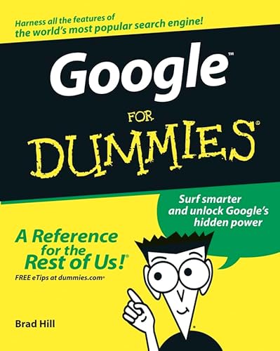 Beispielbild fr Google For Dummies zum Verkauf von BooksRun