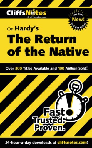 Imagen de archivo de Cliffs Notes on Hardy's The Return of the Native. a la venta por Eryops Books