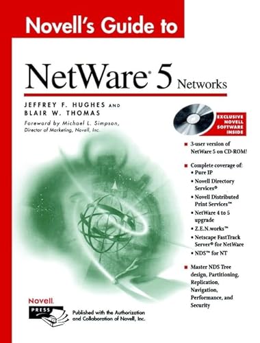 Beispielbild fr Novell's Guide to Netware 5 Networks zum Verkauf von Wonder Book