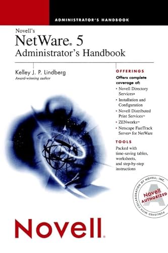 9780764545467: Novell's Netware 5 Administrator's Handbook
