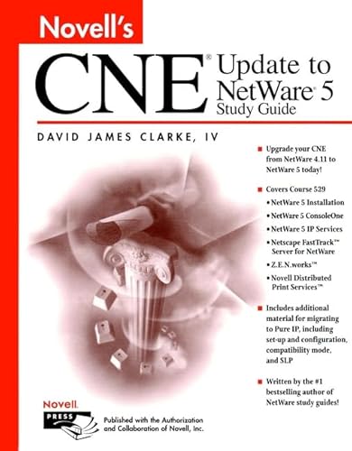 Beispielbild fr Novell's CNE Update to NetWare 5 Study Guide zum Verkauf von SecondSale