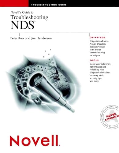 Stock image for Novell's Guide to Troubleshooting NDS for sale by SecondSale