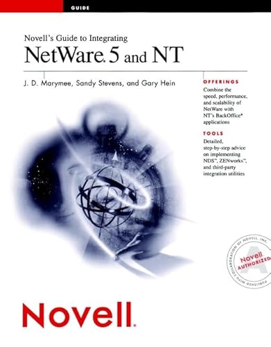 Beispielbild fr Novell's Guide to Integrating NetWare? 5 and NT zum Verkauf von Wonder Book