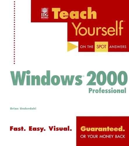 Beispielbild fr Teach Yourself Windows 2000 Professional zum Verkauf von WorldofBooks