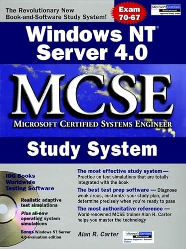 Windows NT? Server 4.0 MCSE Study System (9780764546075) by Carter, Alan R.