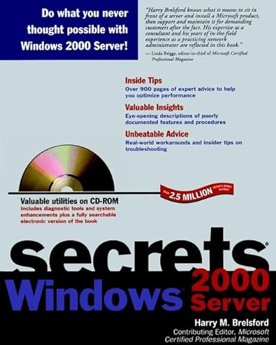 Stock image for Windows 2000 Server Secrets for sale by Ergodebooks