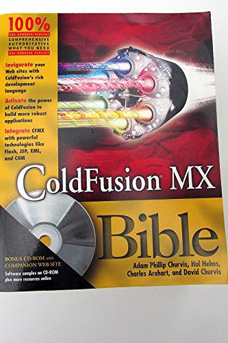 Imagen de archivo de ColdFusion MX Bible a la venta por HPB-Red