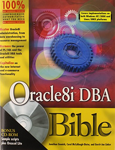 Oracle8i DBA Bible (9780764546235) by Gennick, Jonathan; McCullough-Dieter, Carol; Linker, Gerrit-Jan