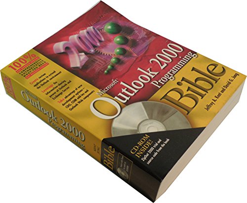 Stock image for Microsoft Outlook 2000 Programming Bible for sale by Better World Books