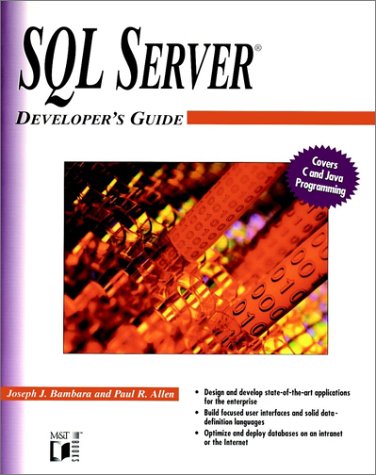 Imagen de archivo de SQL Server Developer*s Guide a la venta por Mispah books