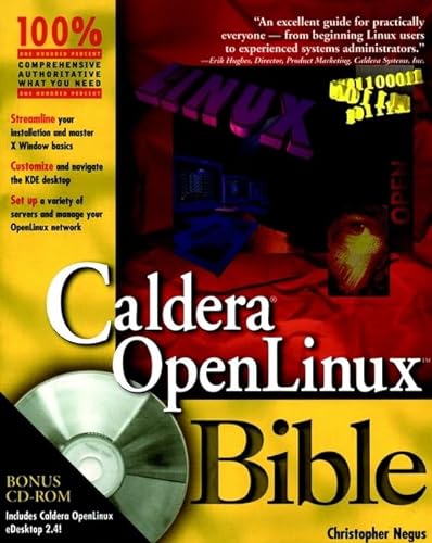 Caldera OpenLinux Bible (9780764547065) by Negus, Christopher