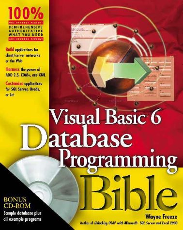 Stock image for Visual Basic 6 Database Programming Bible for sale by HPB-Red