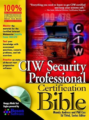 Stock image for CIW Security Professional Certification Bible for sale by Bayside Books