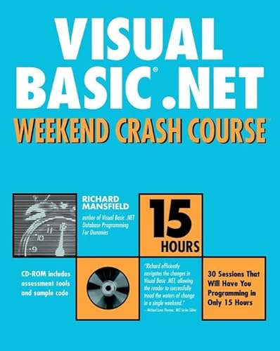 Imagen de archivo de Visual Basic.Net Weekend Crash Course a la venta por HPB-Red