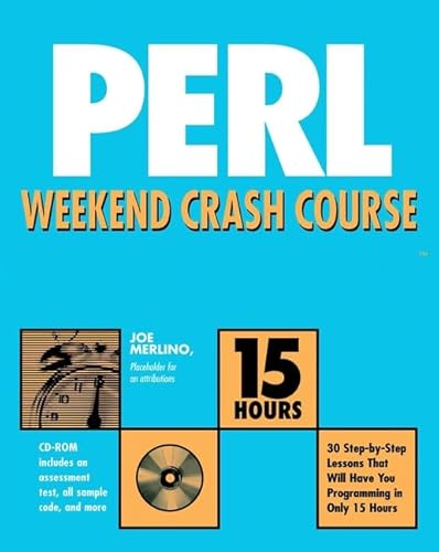 Stock image for Perl Weekend Crash Course for sale by WorldofBooks