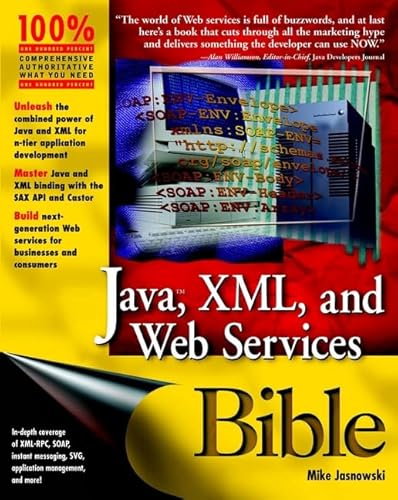 9780764548475: Java, XML, and Web Services Bible