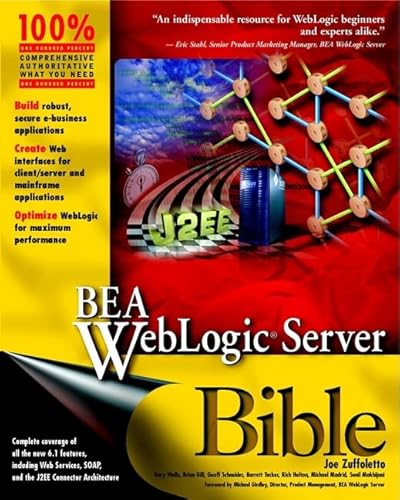 Beispielbild fr BEA Weblogic Server Bible zum Verkauf von Wonder Book