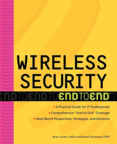 9780764548864: Wireless Security: End to End