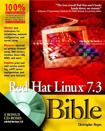 Stock image for Red Hat Linux 7.3 Bible for sale by Wonder Book