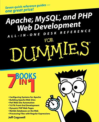 Imagen de archivo de Apache, MySQL, and PHP Web Development All-In-One Desk Reference for Dummies a la venta por Better World Books