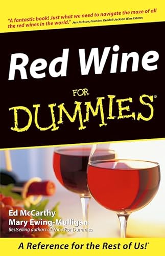 Imagen de archivo de Red Wine For Dummies a la venta por Gulf Coast Books