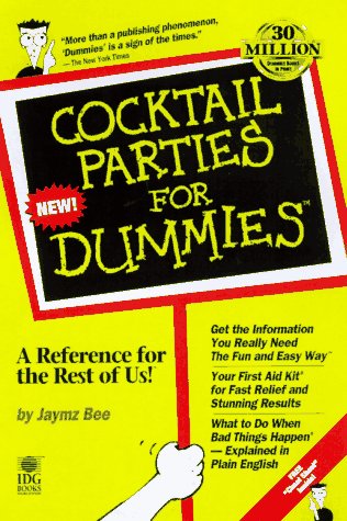 Beispielbild fr Cocktail Parties for Dummies zum Verkauf von Wonder Book