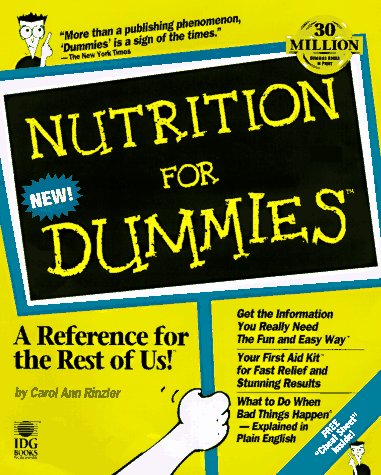 9780764550324: Nutrition for Dummies