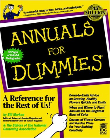 Beispielbild fr Annuals for Dummies zum Verkauf von Better World Books