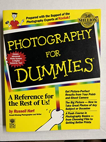 Beispielbild fr Photography for Dummies : A Reference for the Rest of Us! zum Verkauf von Better World Books