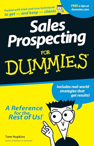 Imagen de archivo de Sales Prospecting for Dummies a la venta por Better World Books: West